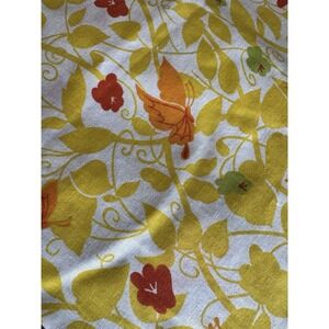 Vintage Butterfly Yellow Pillow Case 30‎ By 20